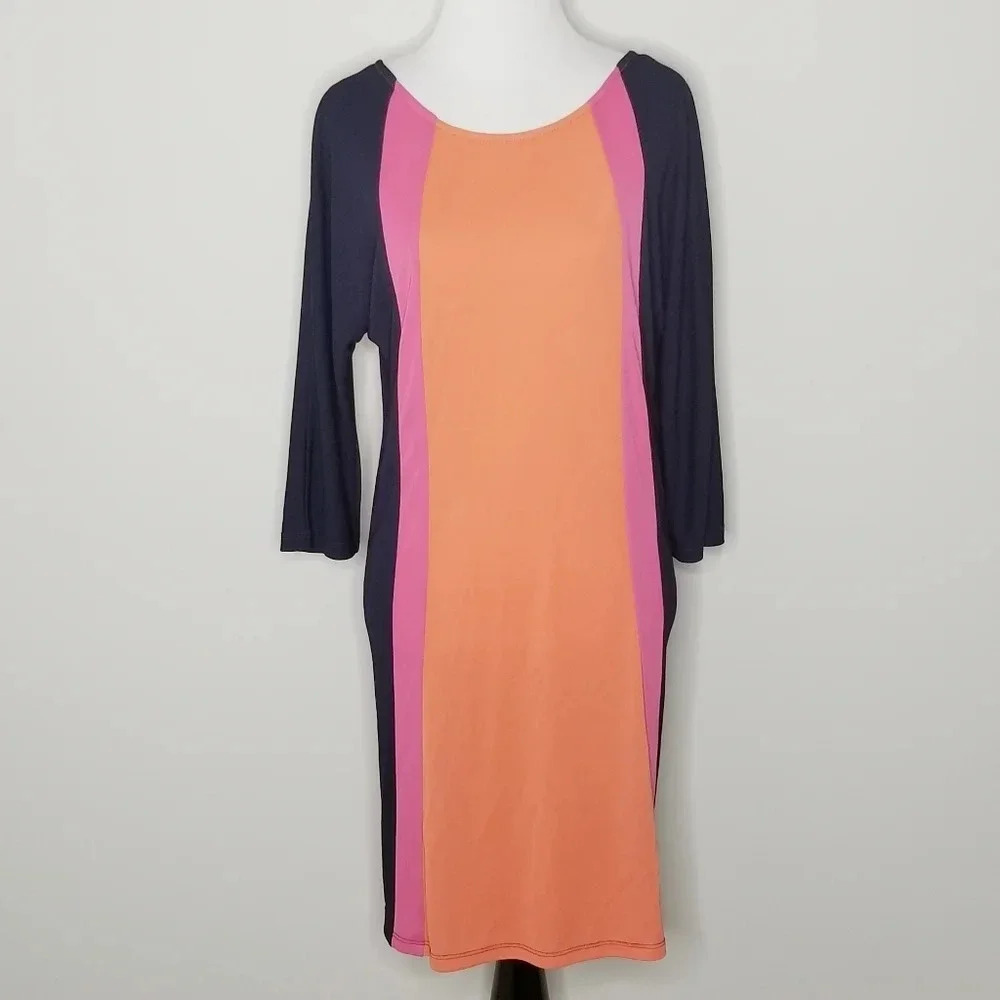 NWT Julie Brown NYC Esme Colorblock Shift Dress S